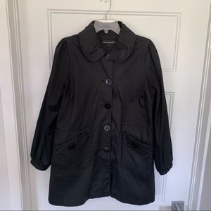 Simons Contemporaine - Black Cotton Coat - Size M